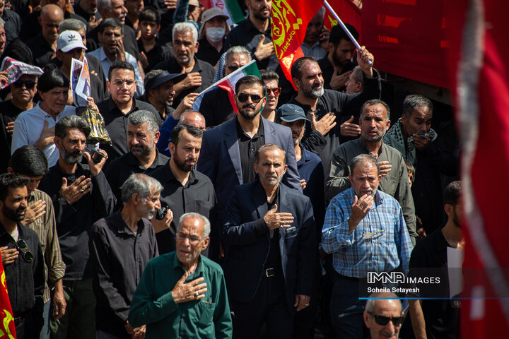 پیاده‌روی جاماندگان اربعین حسینی در شیراز