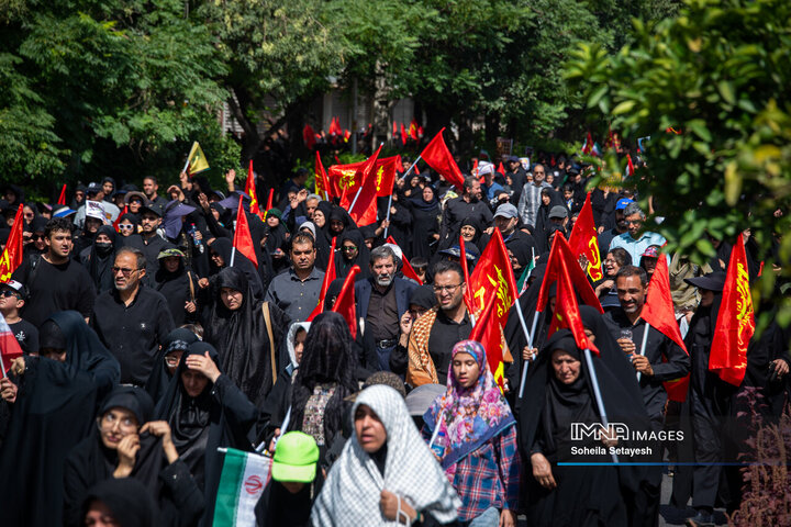 پیاده‌روی جاماندگان اربعین حسینی در شیراز