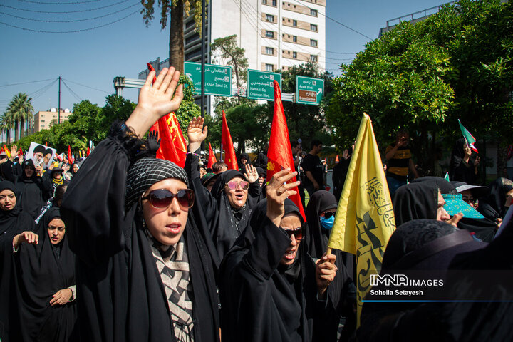 پیاده‌روی جاماندگان اربعین حسینی در شیراز