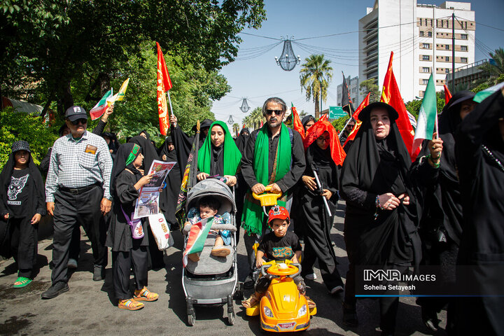 پیاده‌روی جاماندگان اربعین حسینی در شیراز
