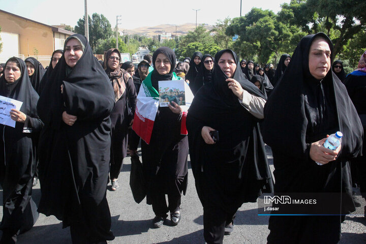 پیاده‌روی جاماندگان اربعین حسینی در سنندج