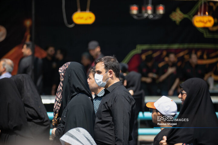 پیاده‌روی جاماندگان اربعین در اصفهان