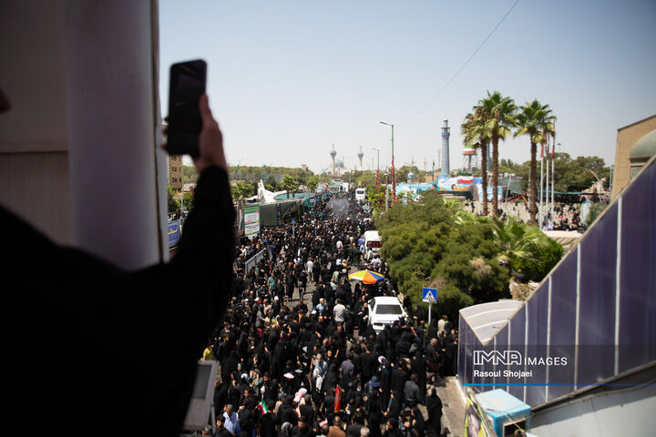 پیاده‌روی جاماندگان اربعین در اصفهان