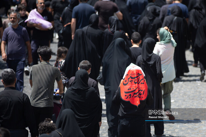 پیاده‌روی جاماندگان اربعین در اصفهان