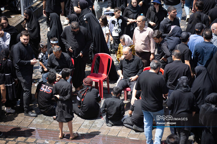 پیاده‌روی جاماندگان اربعین در اصفهان