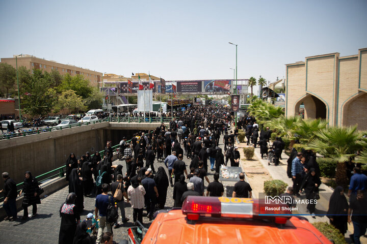 پیاده‌روی جاماندگان اربعین در اصفهان