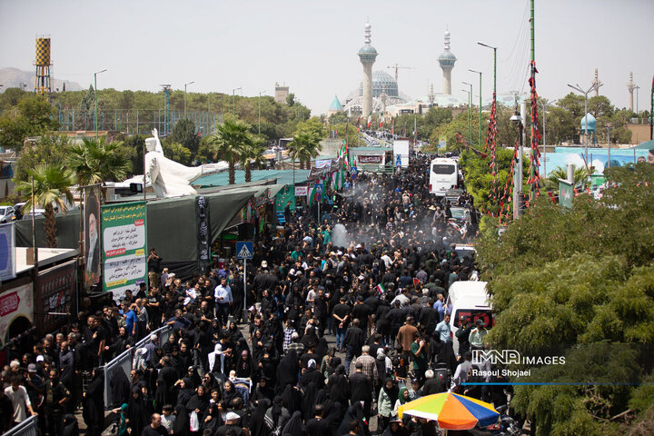 پیاده‌روی جاماندگان اربعین در اصفهان