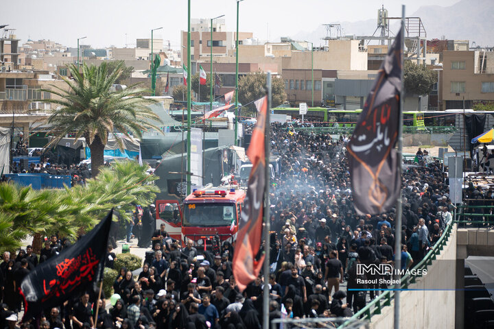 پیاده‌روی جاماندگان اربعین در اصفهان