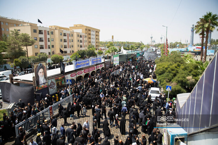 پیاده‌روی جاماندگان اربعین در اصفهان