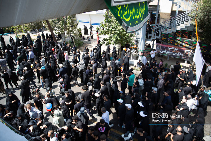 پیاده‌روی جاماندگان اربعین در اصفهان