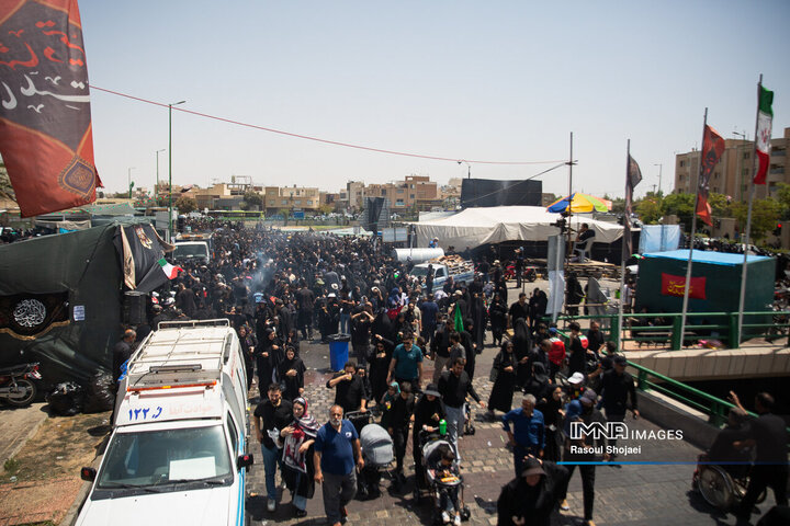 پیاده‌روی جاماندگان اربعین در اصفهان