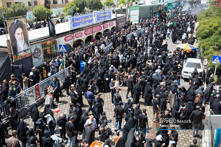 پیاده‌روی جاماندگان اربعین در اصفهان