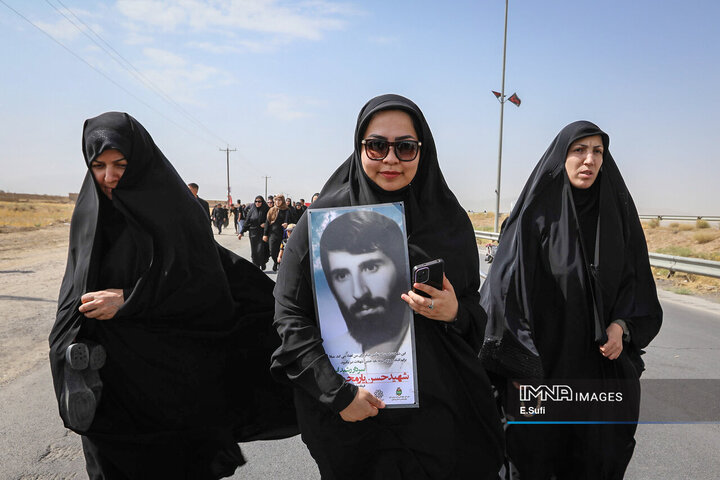 پیاده‌روی جاماندگان اربعین حسینی در اراک