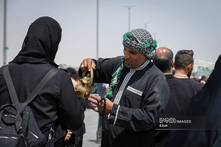 پیاده‌روی جاماندگان اربعین حسینی در اراک