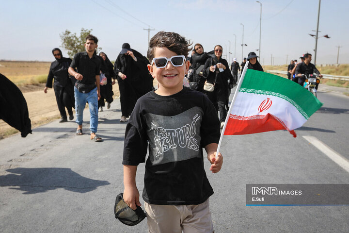 پیاده‌روی جاماندگان اربعین حسینی در اراک