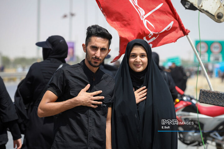 پیاده‌روی جاماندگان اربعین حسینی در اراک