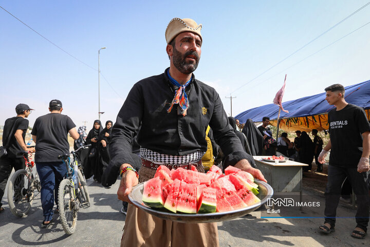 پیاده‌روی جاماندگان اربعین حسینی در اراک