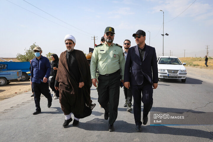 پیاده‌روی جاماندگان اربعین حسینی در اراک