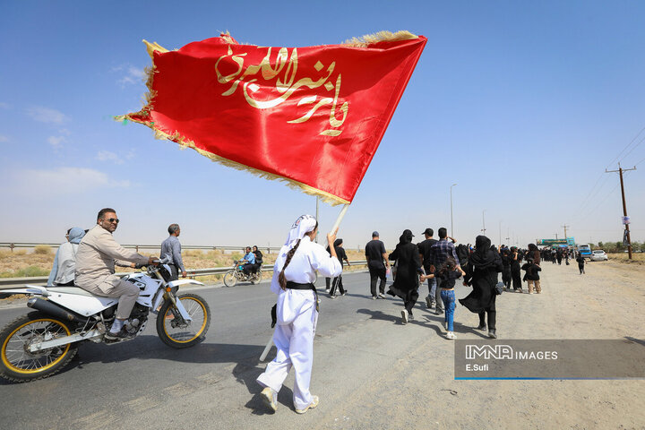 پیاده‌روی جاماندگان اربعین حسینی در اراک