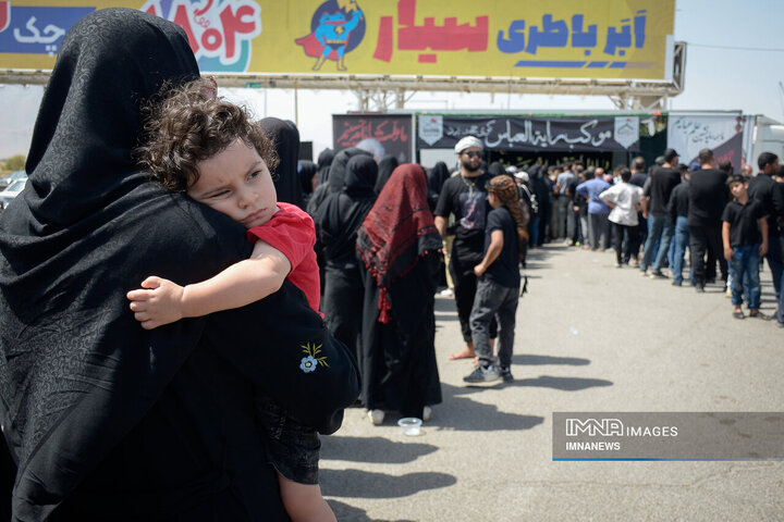 پیاده‌روی جاماندگان اربعین حسینی در یزد