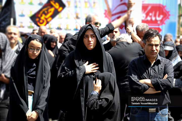 مراسم جاماندگان اربعین حسینی در همدان