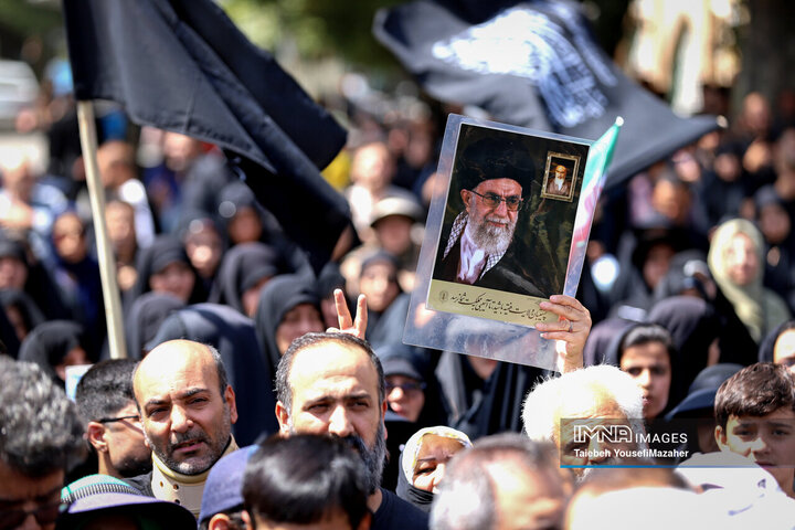 مراسم جاماندگان اربعین حسینی در همدان