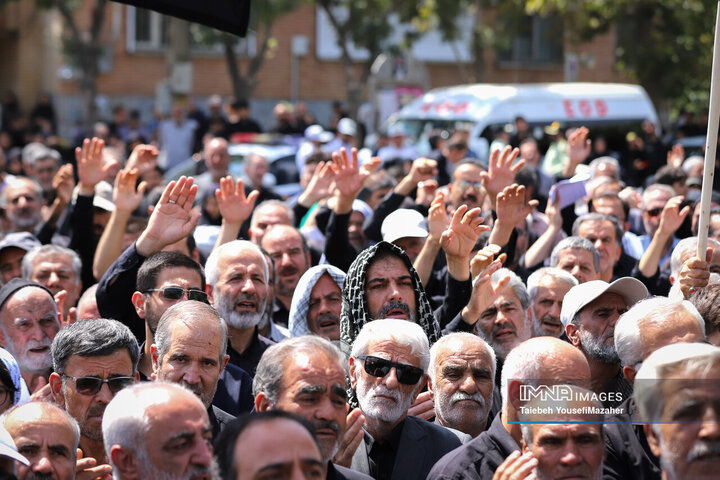 مراسم جاماندگان اربعین حسینی در همدان