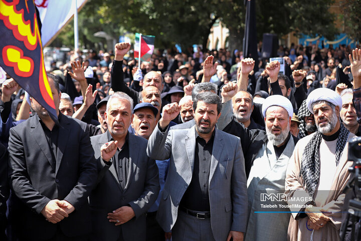 مراسم جاماندگان اربعین حسینی در همدان