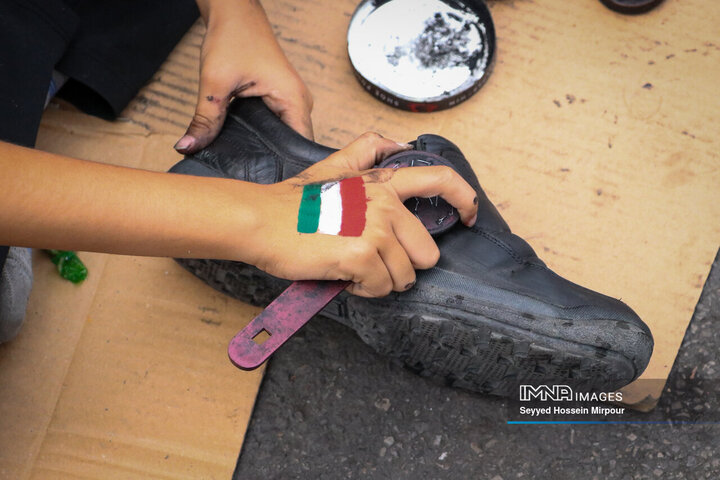 پیاده‌روی جاماندگان اربعین حسینی در مشهد مقدس