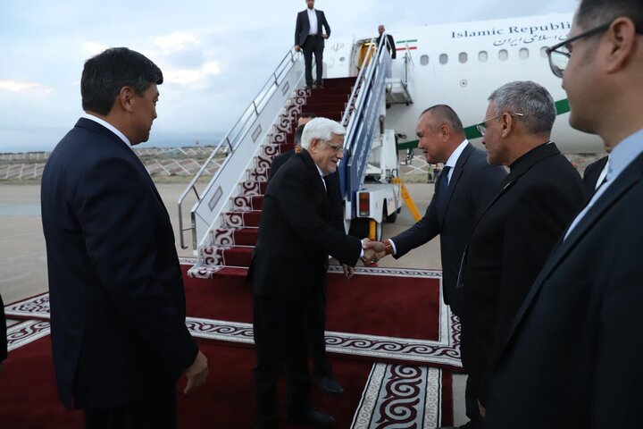 معاون اول رئیس‌جمهور وارد قرقیزستان شد