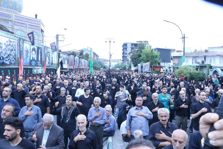 برگزاری مراسم جاماندگان اربعین حسینی(ع) در گیلان