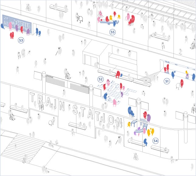 از عبور تا ارتباط؛ ایستگاه‌های حمل‌ونقل عمومی مراکزی برای تعامل