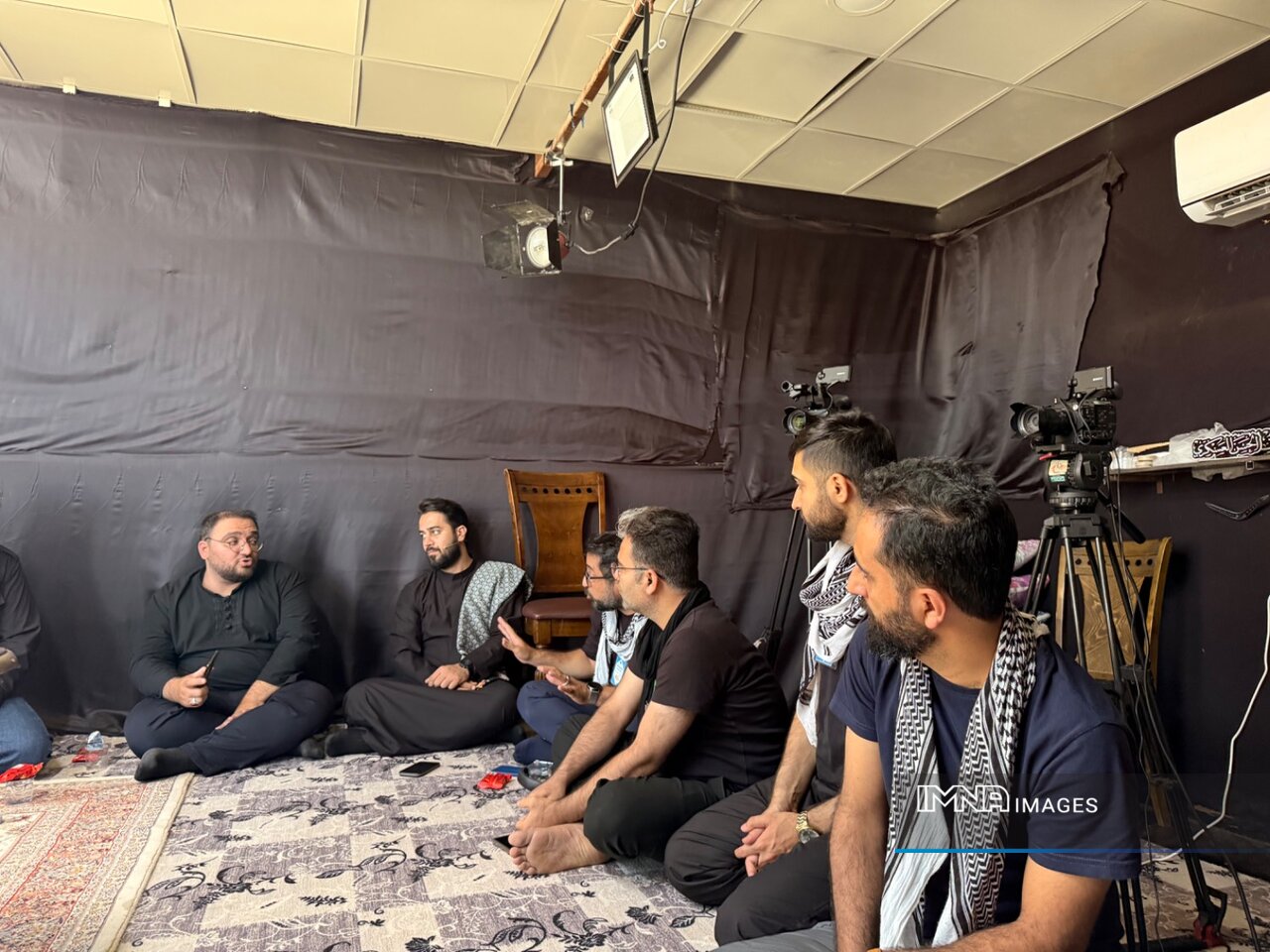 بازدید معاون سیما از موکبهای رسانهای معاونت سیما در سامرا و کاظمین