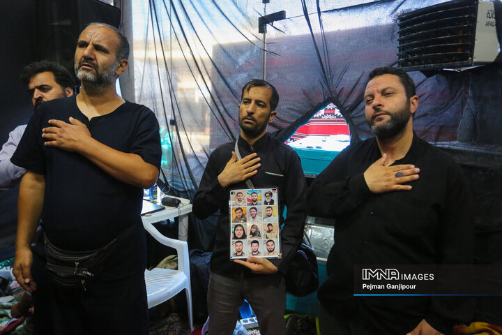 قافله عزاداری خادمان اربعین حسینی شهرداری اصفهان در کربلا