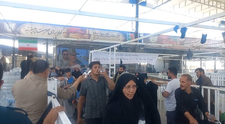 فیلم | ورود زائران اربعین حسینی به مرز مهران