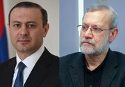 گفت‌وگوی دبیر شورای امنیت ارمنستان با لاریجانی