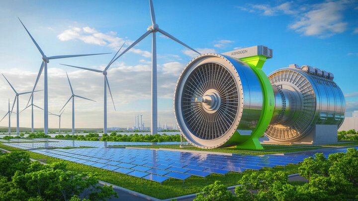 تولید برق پاک به روش هیدروژنی چین