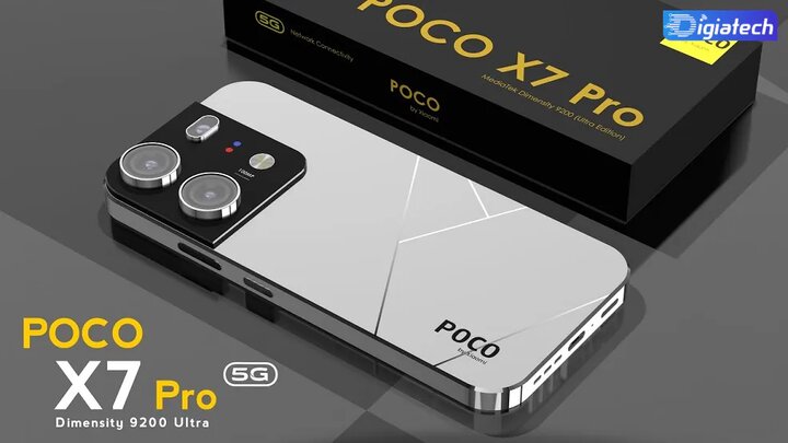 قیمت گوشی پوکو ایکس ۷ پرو + مشخصات Poco X7 Pro