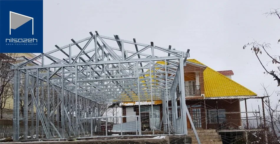 اجرای سازه ال اس اف