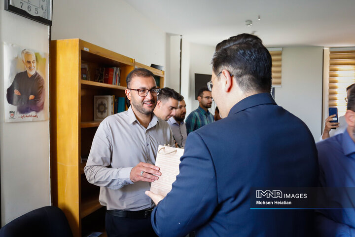 حضور معاون حمل‌و‌نقل و ترافیک شهرداری اصفهان در خبرگزاری ایمنا