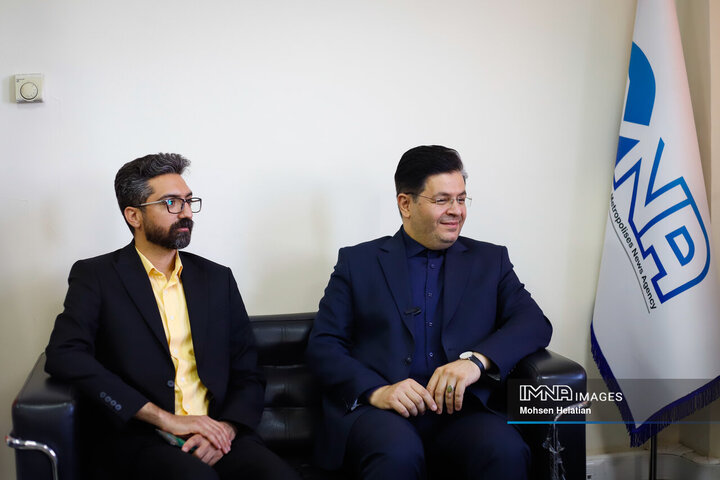 حضور معاون حمل‌و‌نقل و ترافیک شهرداری اصفهان در خبرگزاری ایمنا