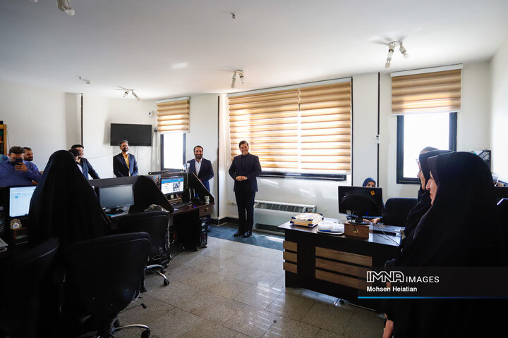 حضور معاون حمل‌و‌نقل و ترافیک شهرداری اصفهان در خبرگزاری ایمنا