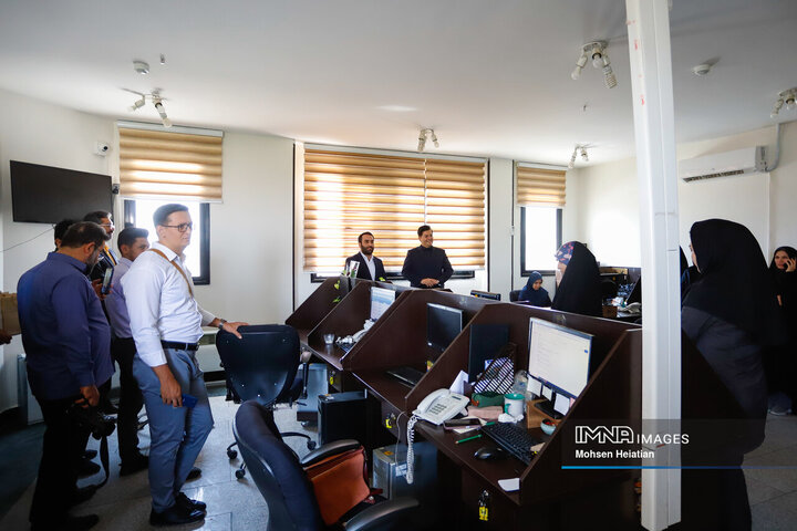 حضور معاون حمل‌و‌نقل و ترافیک شهرداری اصفهان در خبرگزاری ایمنا