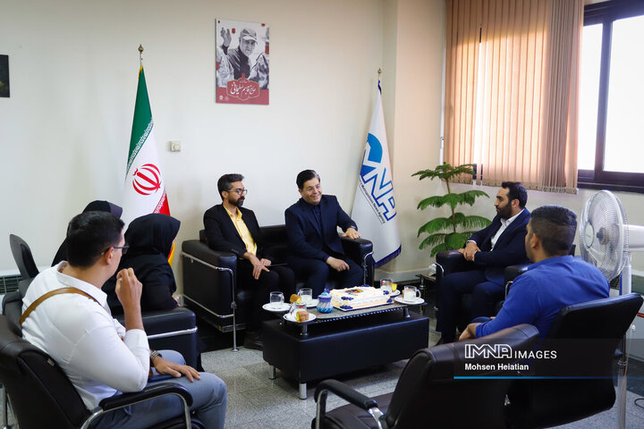 حضور معاون حمل‌و‌نقل و ترافیک شهرداری اصفهان در خبرگزاری ایمنا