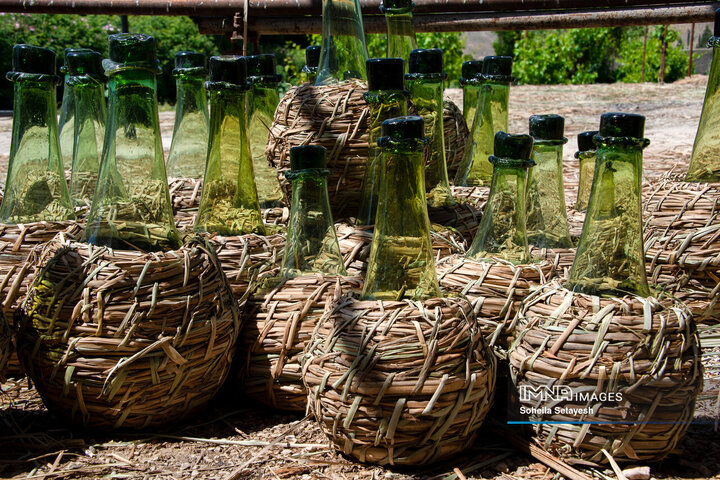 شیشه گری سنتی میمند