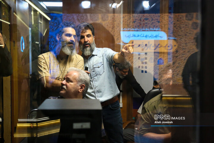 پشت صحنه برنامه تلویزیونی «اصفهان من»