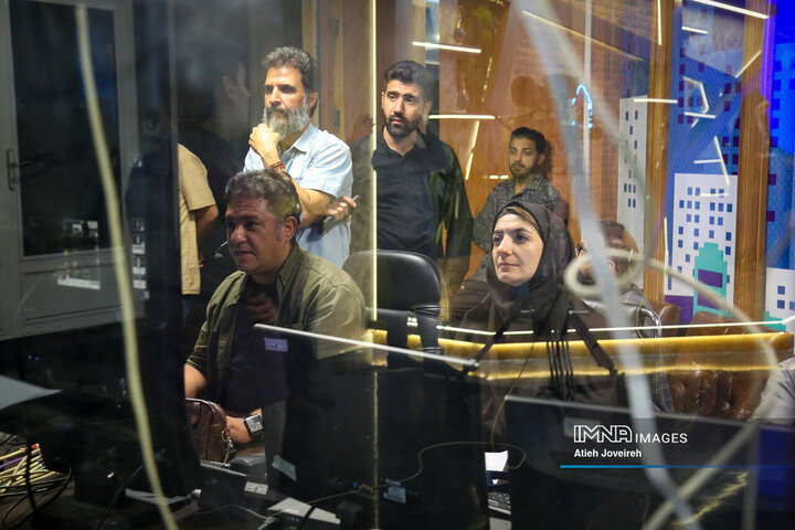 پشت صحنه برنامه تلویزیونی «اصفهان من»