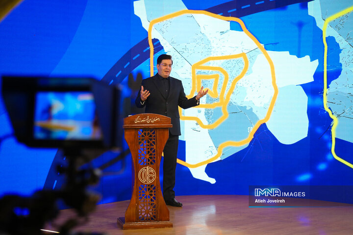 پشت صحنه برنامه تلویزیونی «اصفهان من»