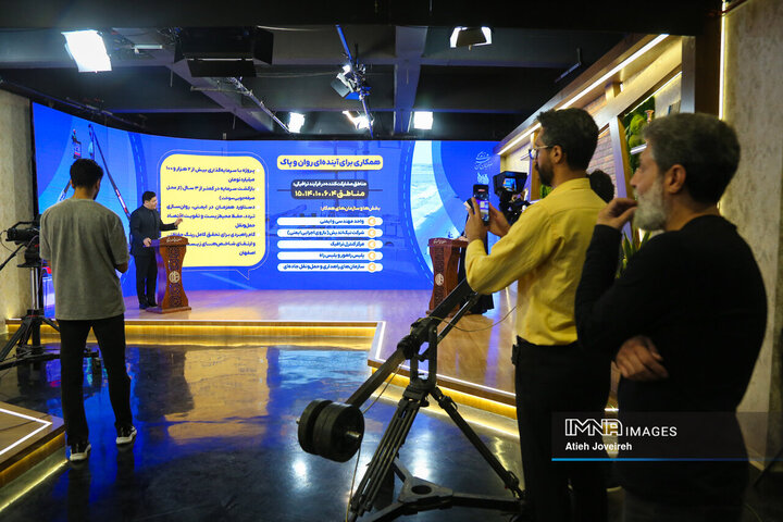 پشت صحنه برنامه تلویزیونی «اصفهان من»