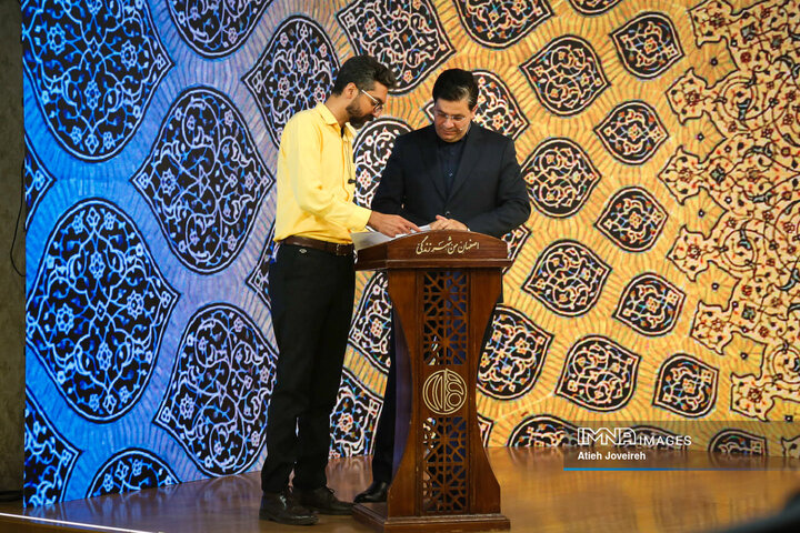 پشت صحنه برنامه تلویزیونی «اصفهان من»